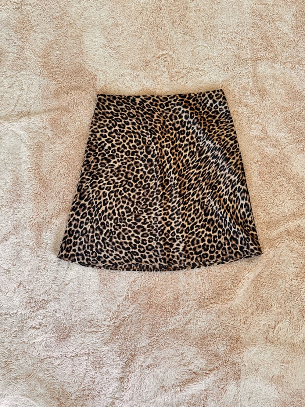 Loft Leopard Print Skirt